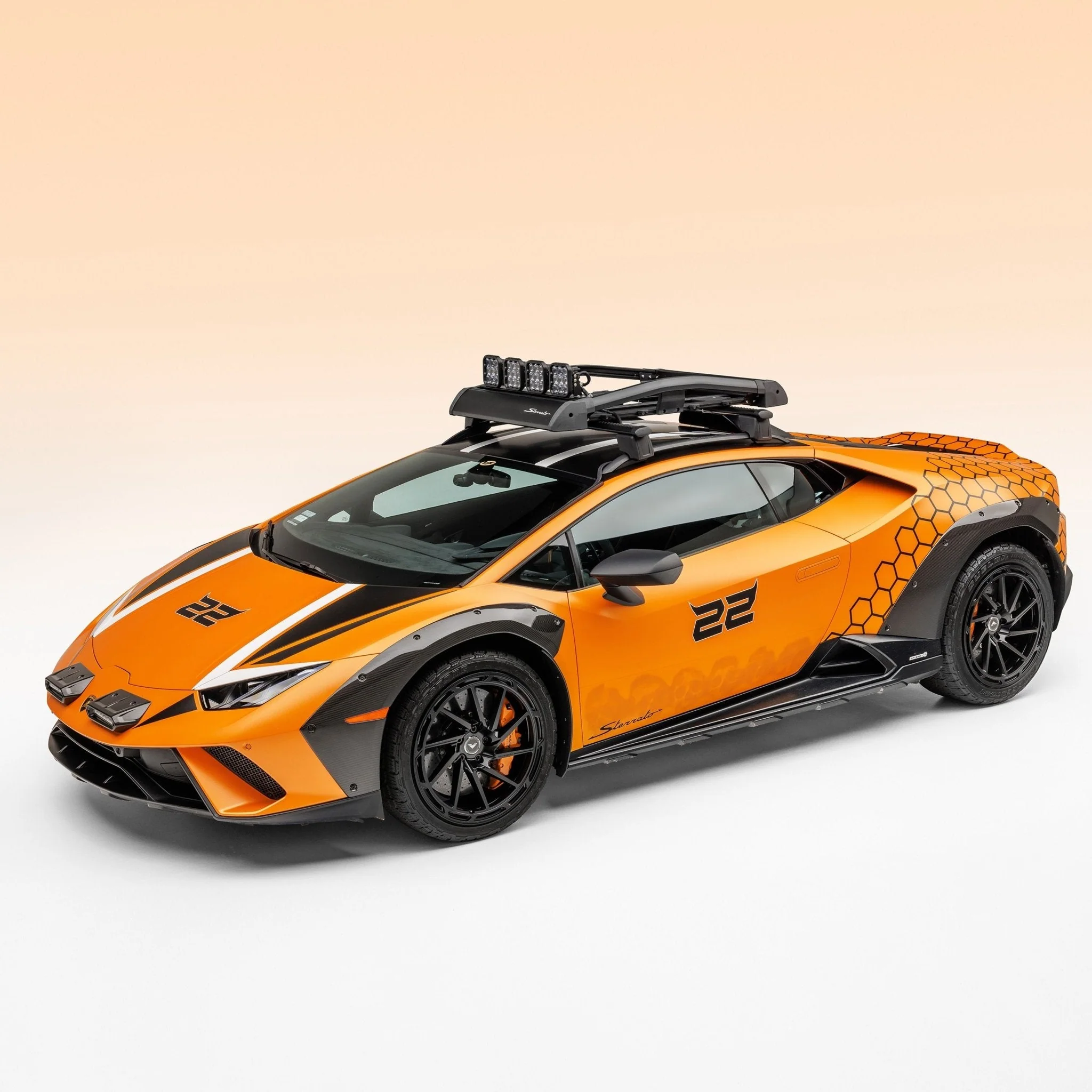 Lamborghini Huracan Sterrato VRS Aero Fender Flares Carbon Fiber by Vorsteiner