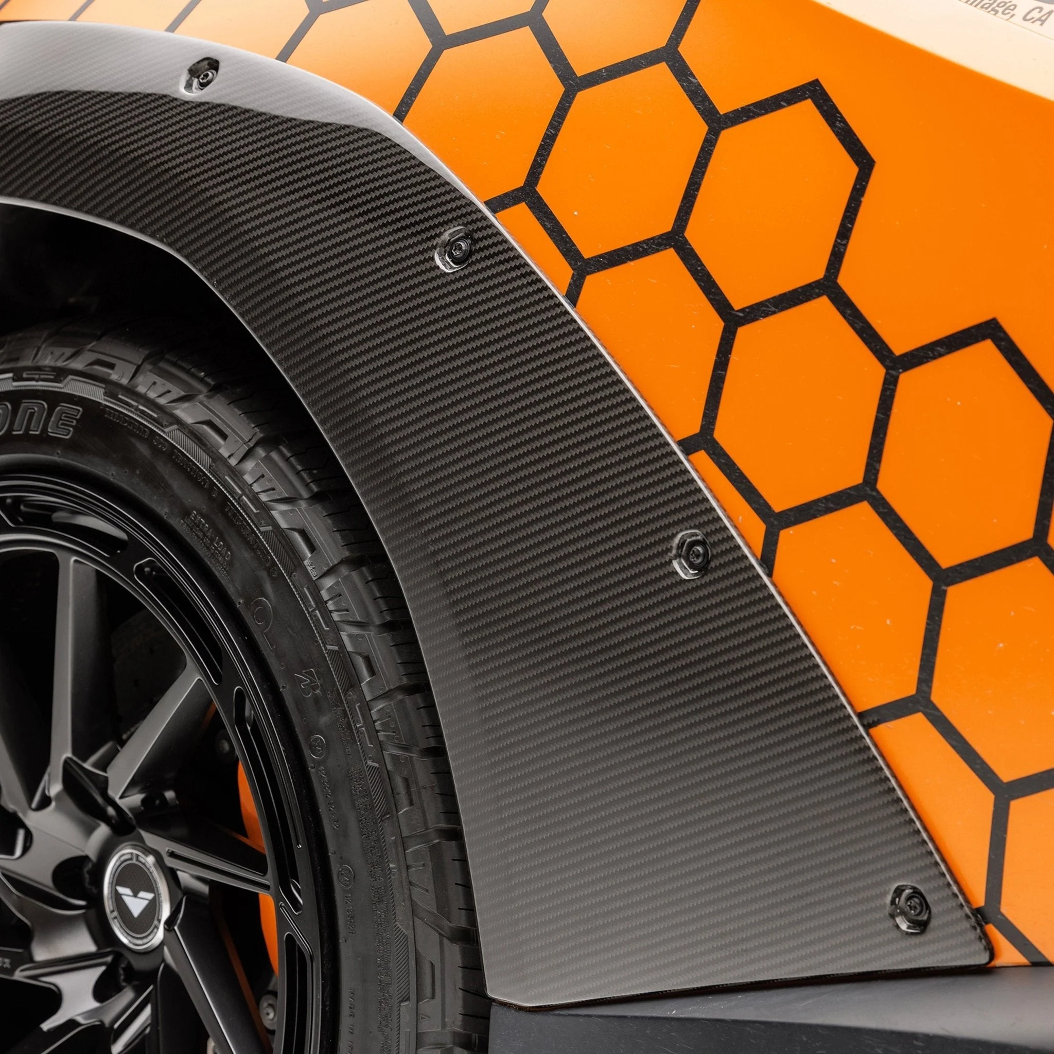 Lamborghini Huracan Sterrato VRS Aero Fender Flares Carbon Fiber by Vorsteiner - Image 11