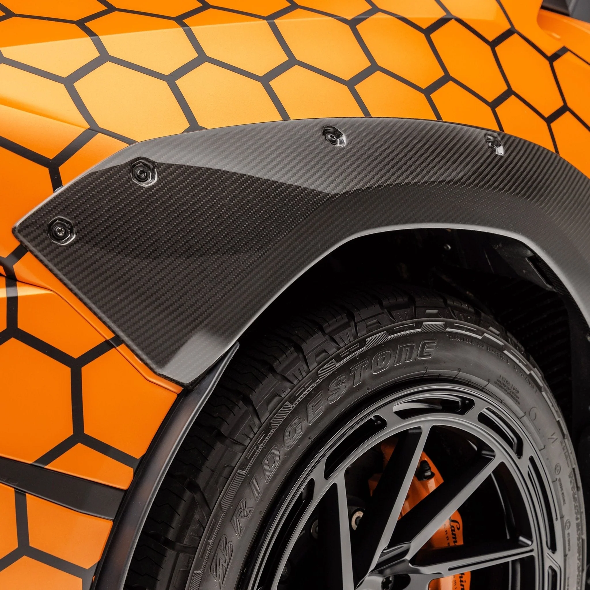 Lamborghini Huracan Sterrato VRS Aero Fender Flares Carbon Fiber by Vorsteiner - Image 12