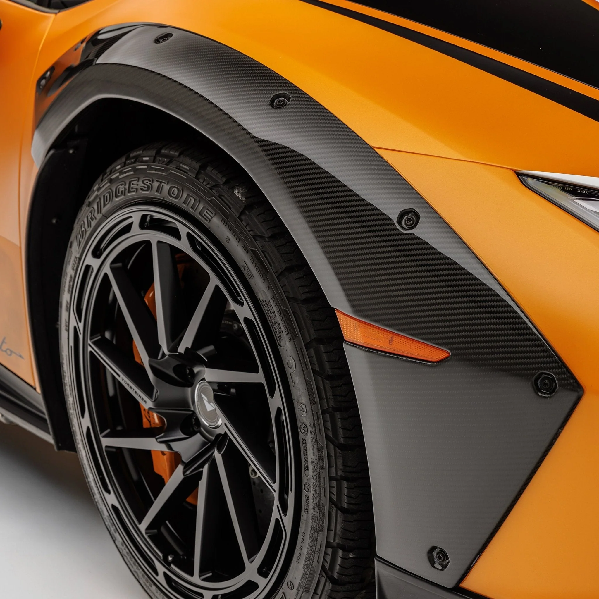 Lamborghini Huracan Sterrato VRS Aero Fender Flares Carbon Fiber by Vorsteiner - Image 8