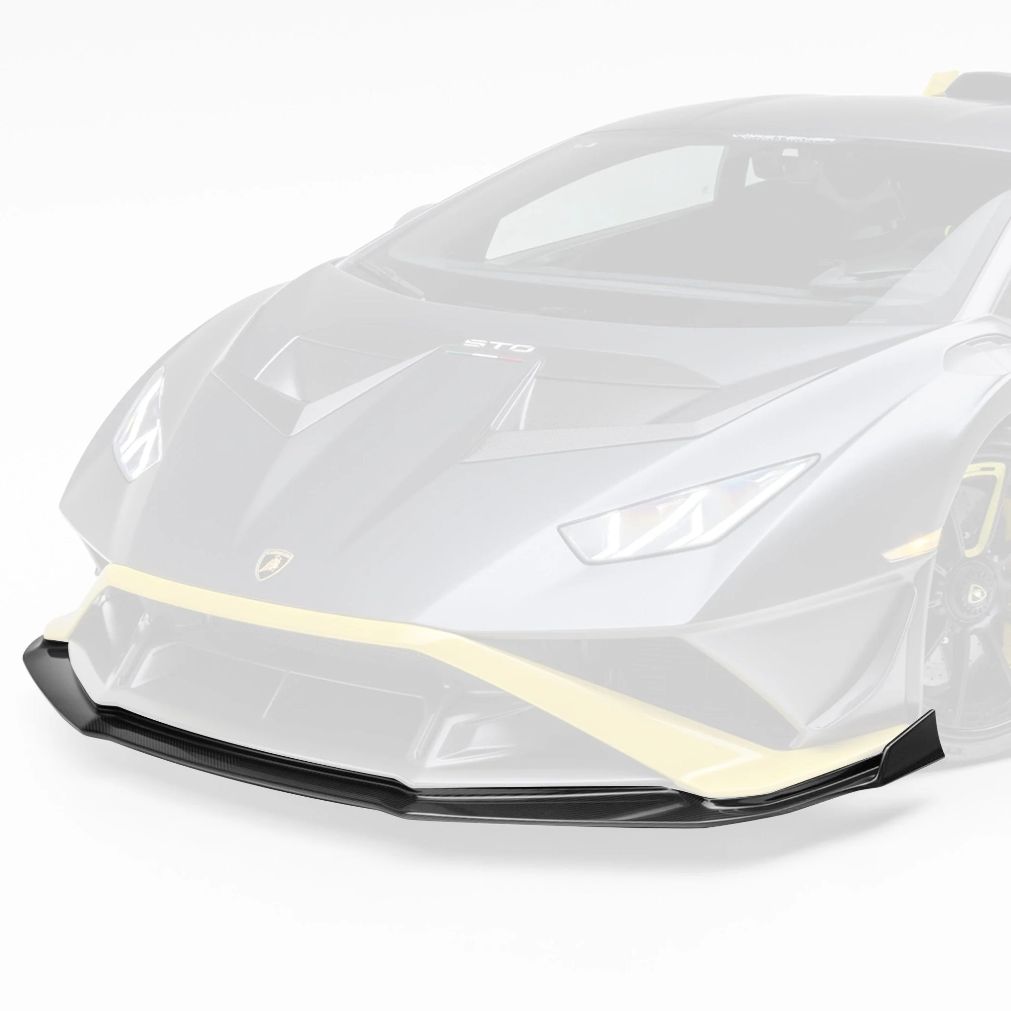 Lamborghini Huracan STO Aero Front Spoiler Carbon Fiber by Vorsteiner - Image 2