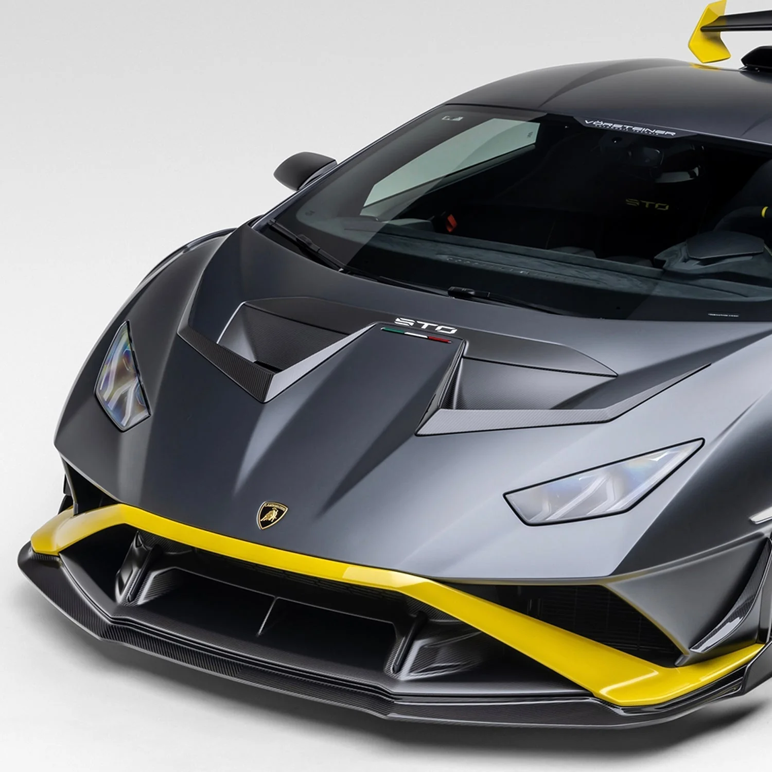 Lamborghini Huracan STO Aero Hood Ducts Carbon Fiber by Vorsteiner - Image 7