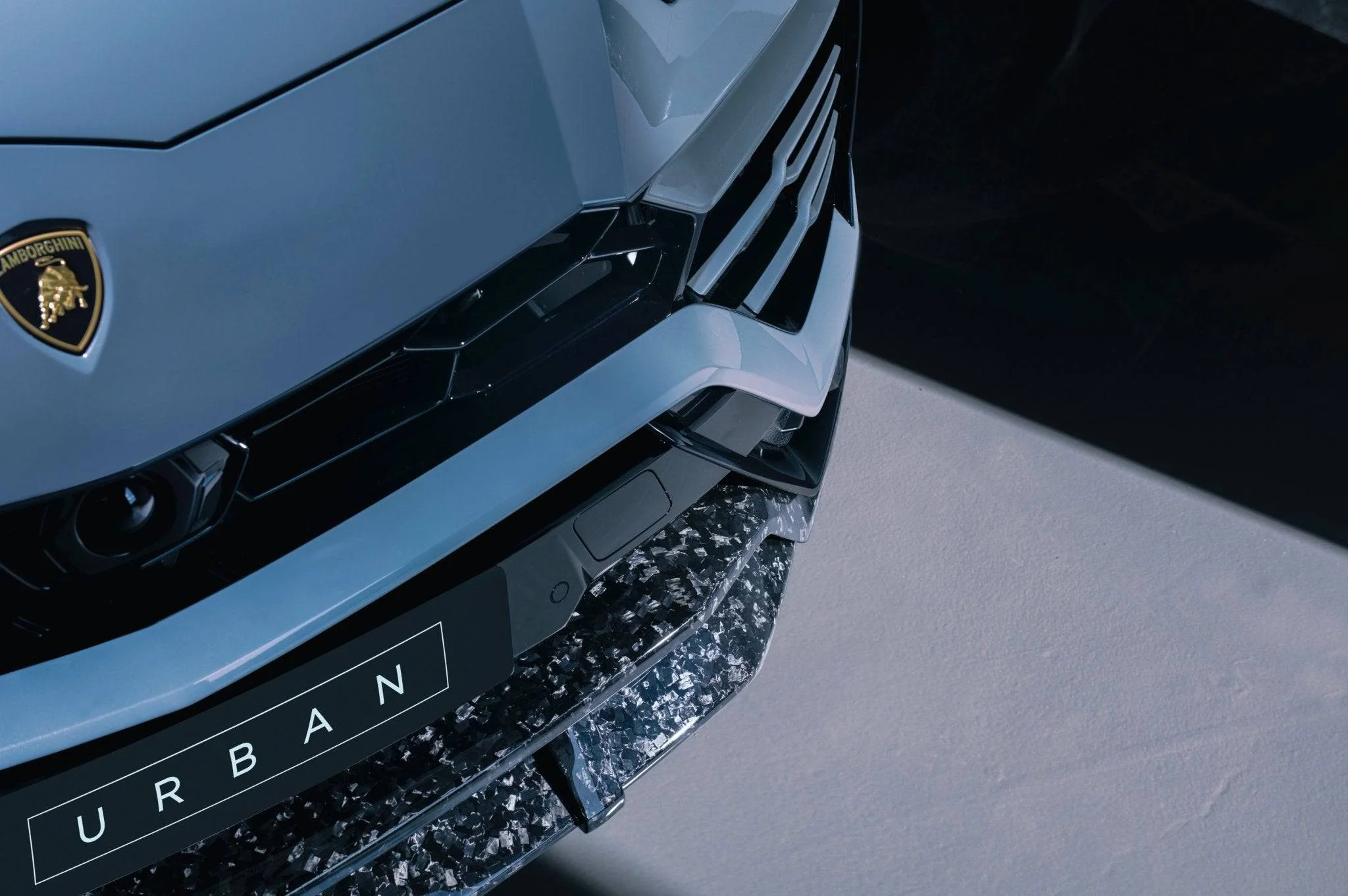 Lamborghini Urus Carbon Fibre Front Bumper Apron by Urban - Image 3