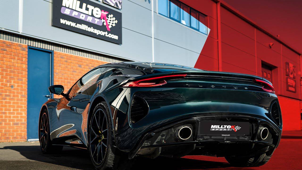 Lotus Emira 3.5L V6 Exhaust System by Milltek Sport (2022+) - Image 2
