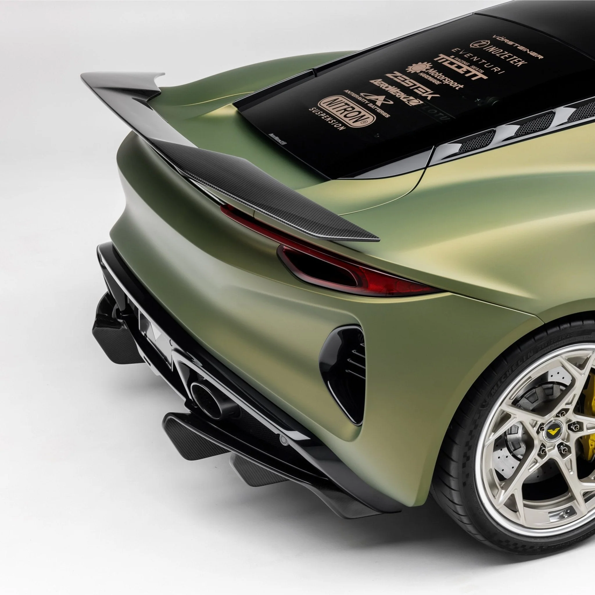 Lotus Emira LR52 Carbon Fiber Rear Wing by Vorsteiner - Image 9