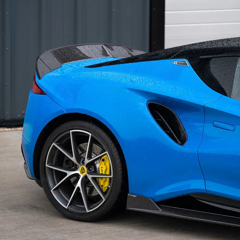 Lotus Emira Pre-Preg Carbon Fibre 3-Piece Rear Spoiler - Image 3