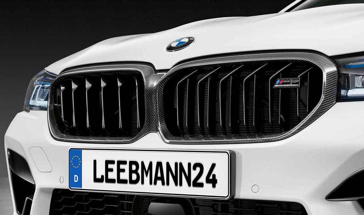 M Performance Carbon Fibre Front Grille for BMW M5 LCI (2020-2023, F90) - Image 2