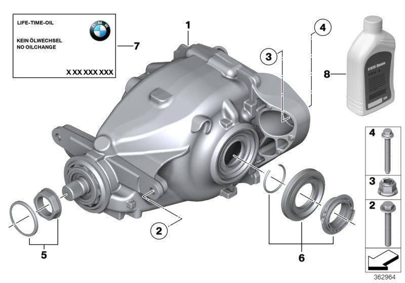 M Performance Differential for BMW 1 Series (2015-2019, F20 LCI)