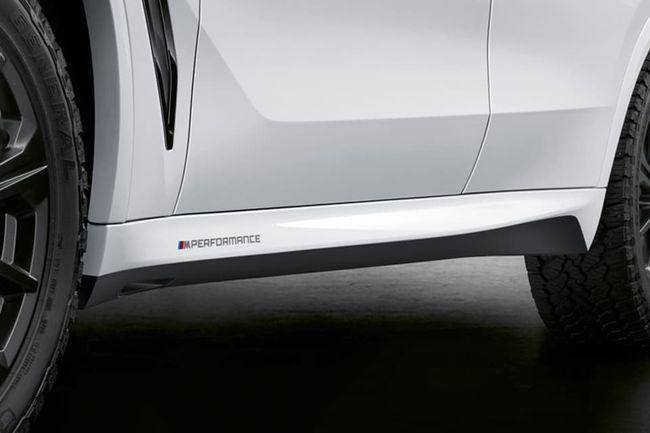 M Performance Frozen Black Side Sills Stickers Set for BMW X5 (2018+, G05) - Image 2