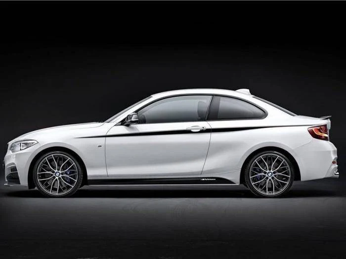 M Performance Side Sill Decal Stickers for BMW 1 Series & 2 Series (2014-2020, F20 F21 F22 F23) - Image 2
