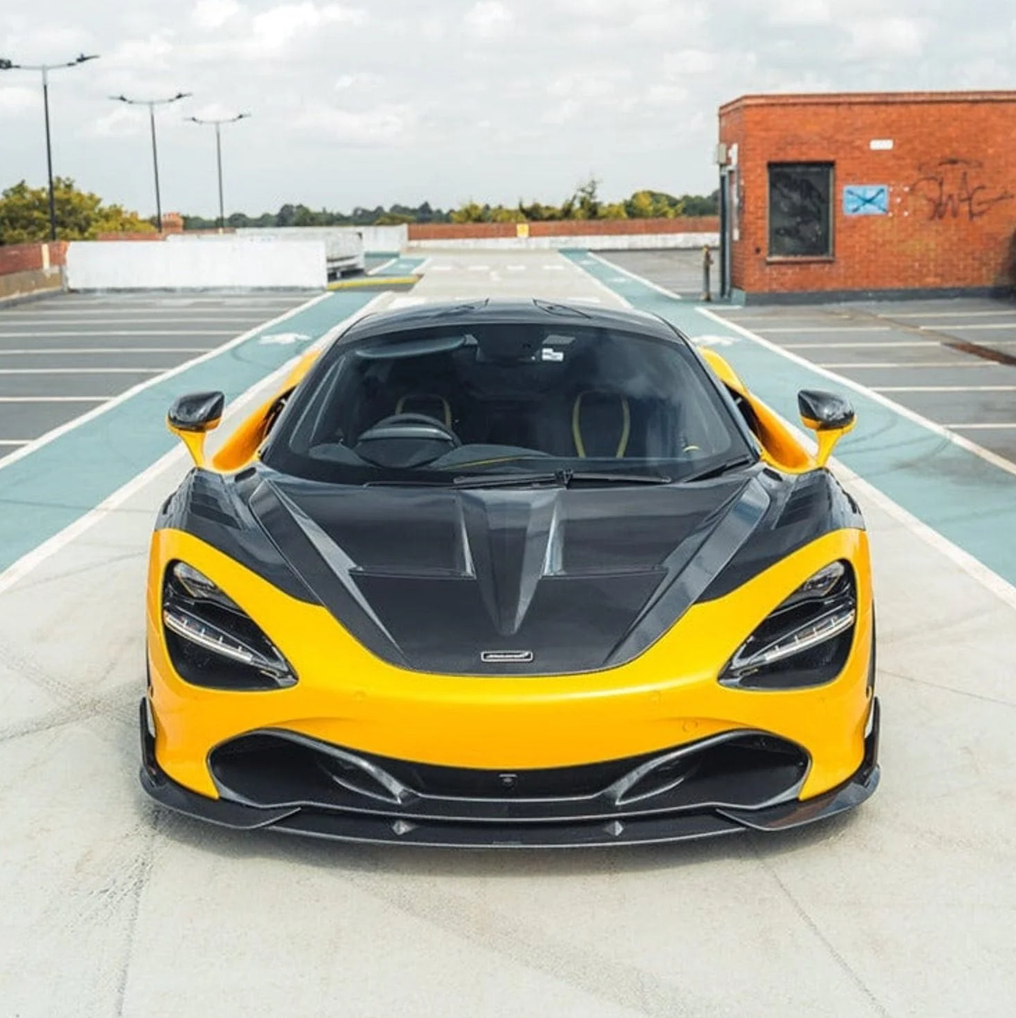 McLaren 720s Carbon Fibre Front Bonnet