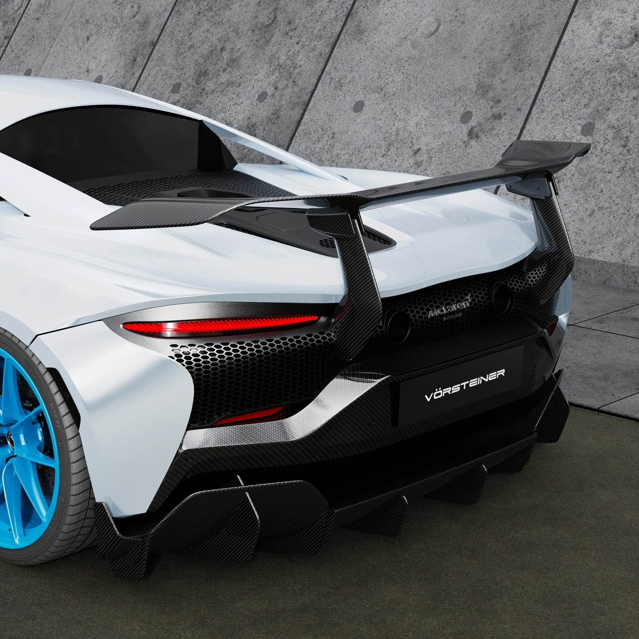 McLaren Artura GP63 Rear Wing by Vorsteiner
