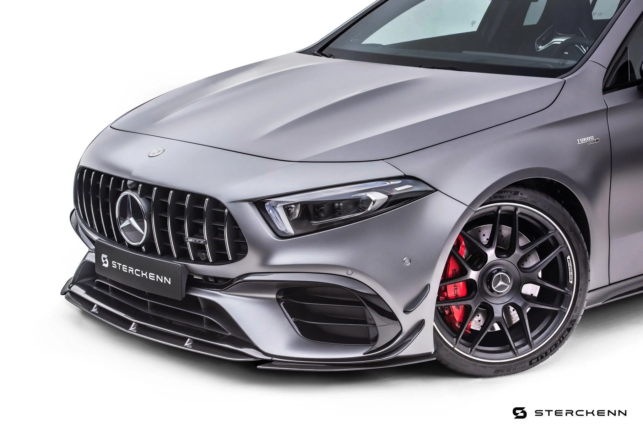 Mercedes A45 AMG W177 Carbon Fibre Front Lip by Sterckenn (2020-2023) - Image 8