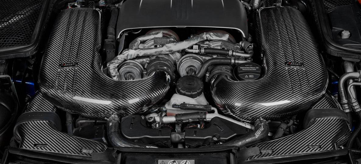 Mercedes C63 & C63S W205 C205 Eventuri Carbon Fibre Intake System - Image 2