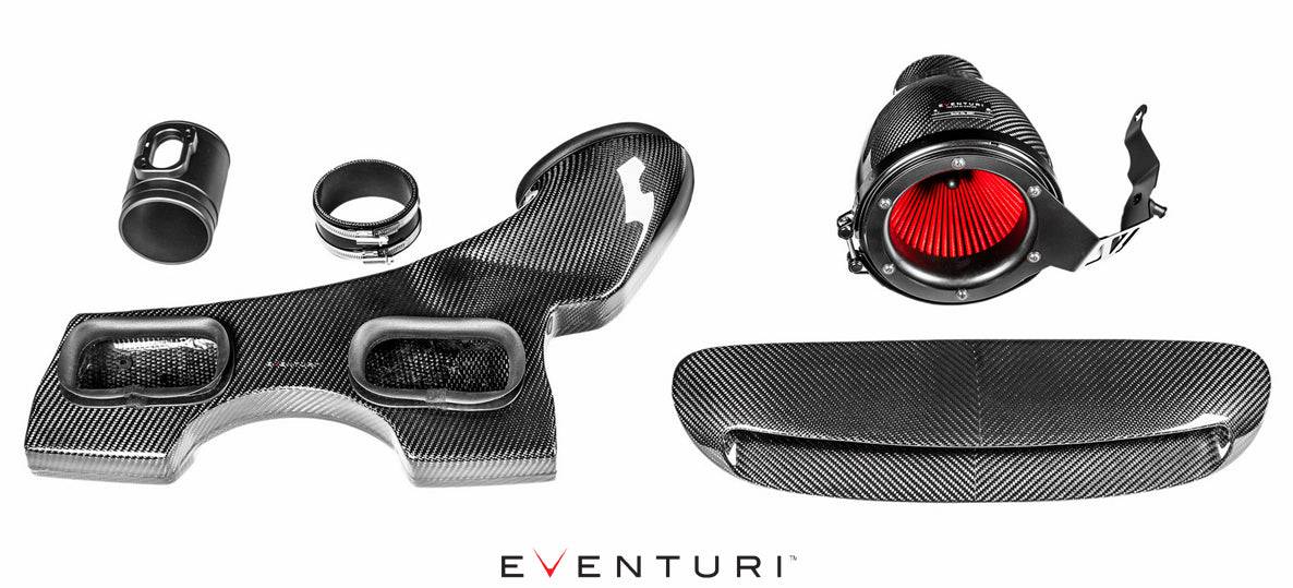 Mini Cooper & Clubman S / JCW F56 Eventuri Full Black Carbon Fibre Intake Kit