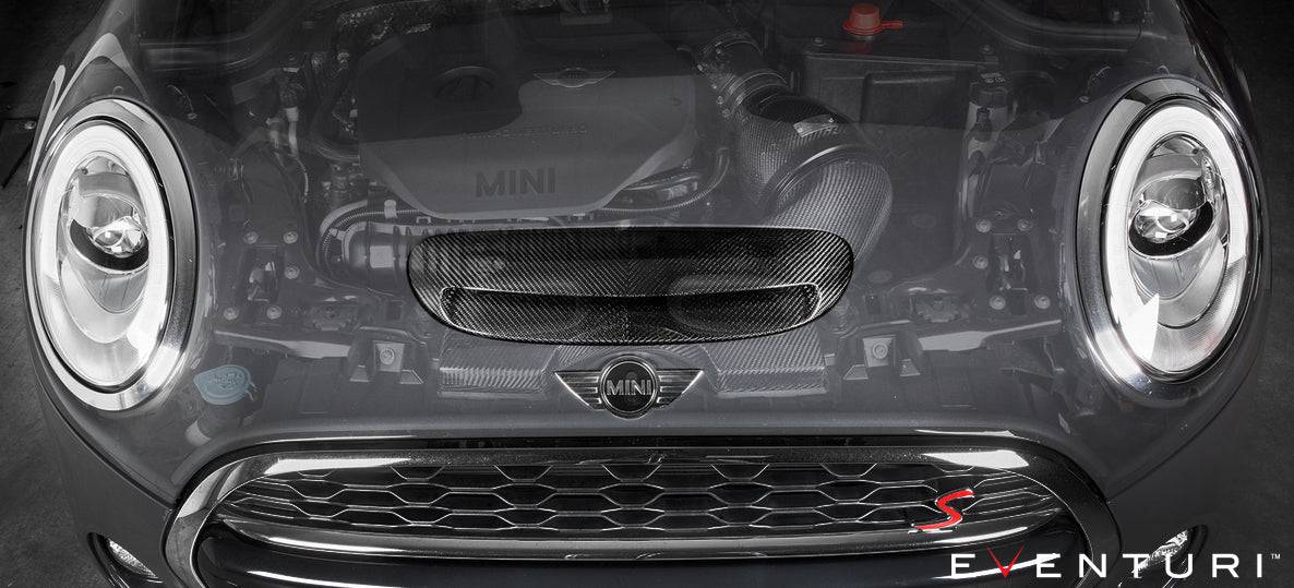 Mini Cooper & Clubman S / JCW F56 Eventuri Full Black Carbon Fibre Intake Kit - Image 3