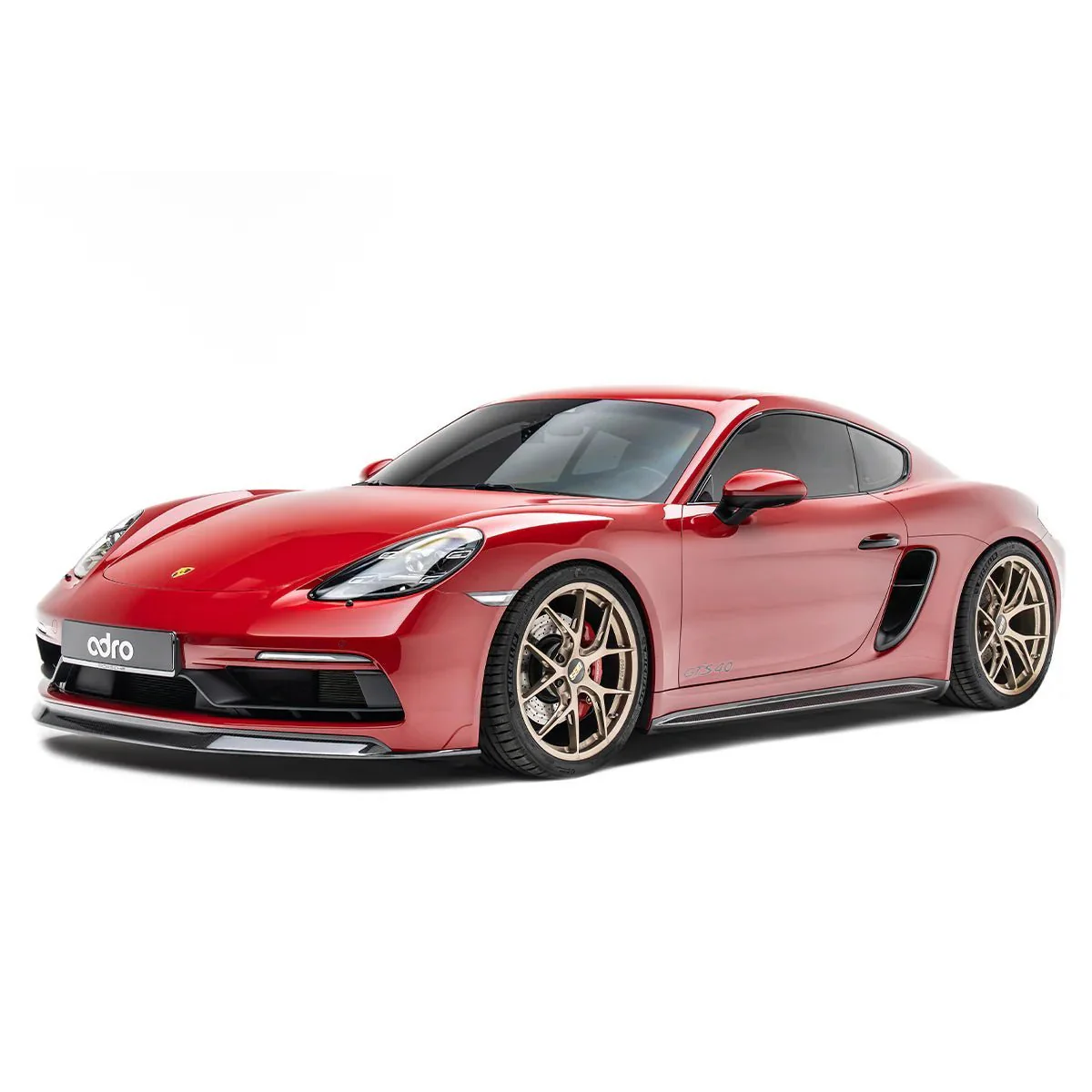 Porsche 718 Pre-Preg Carbon Fibre Side Skirts by ADRO - Image 4