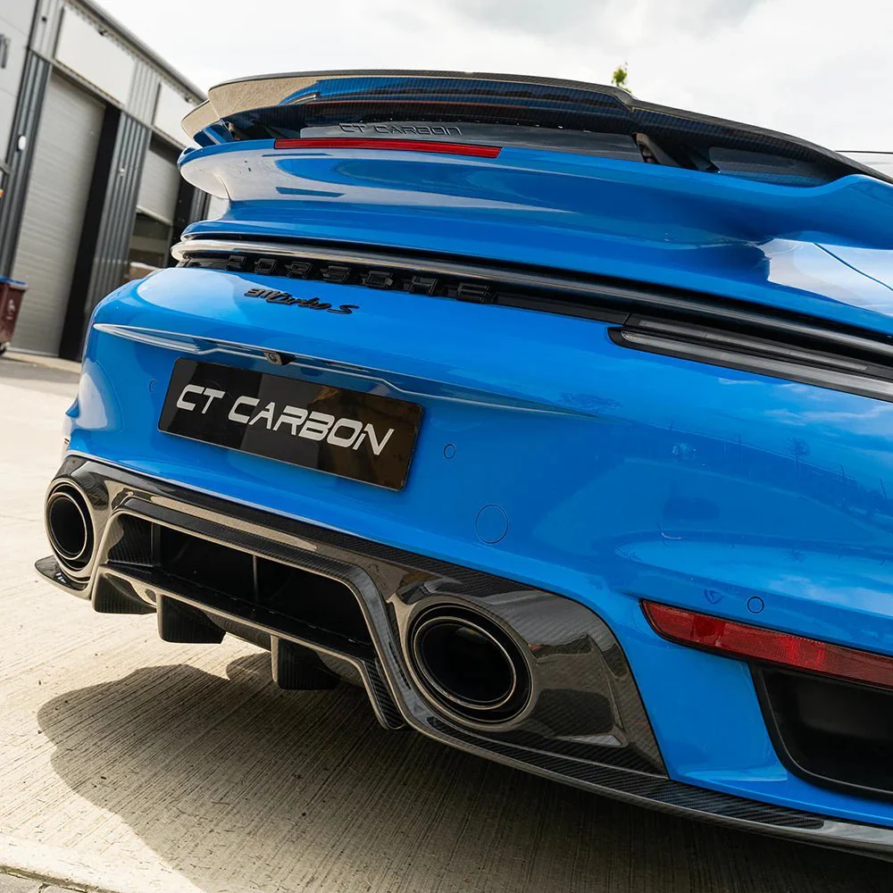 Porsche 911 (992) Turbo S Pre-Preg Carbon Fibre Rear Spoiler (2020+) - Image 3