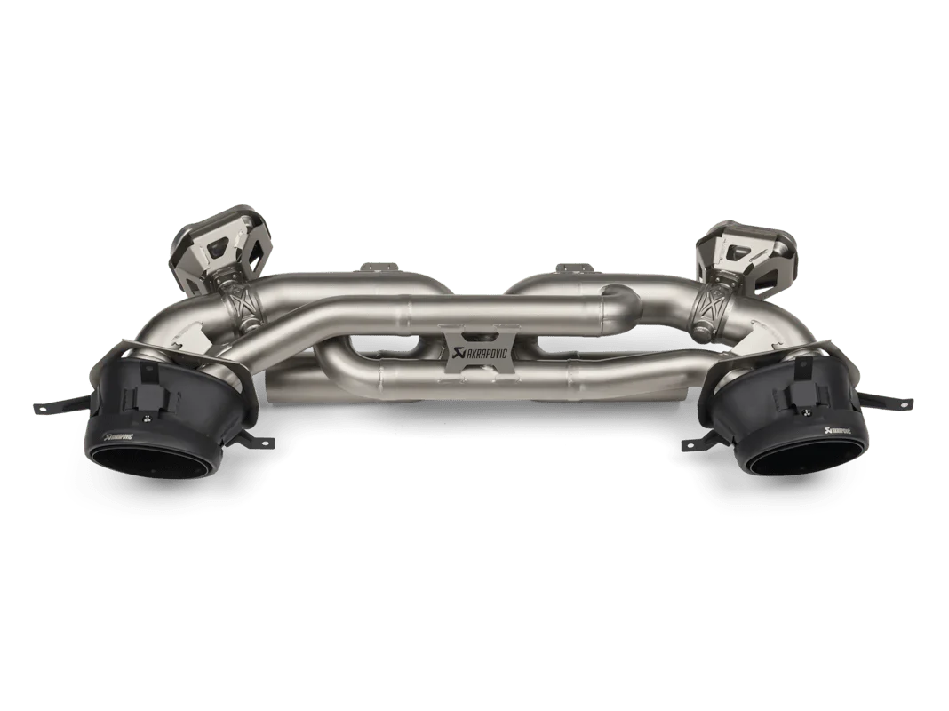 Porsche 911 Carrera, S, 4S, Cabriolet & Targa (992.2) Slip-On Line Titanium Exhaust System by Akrapovic