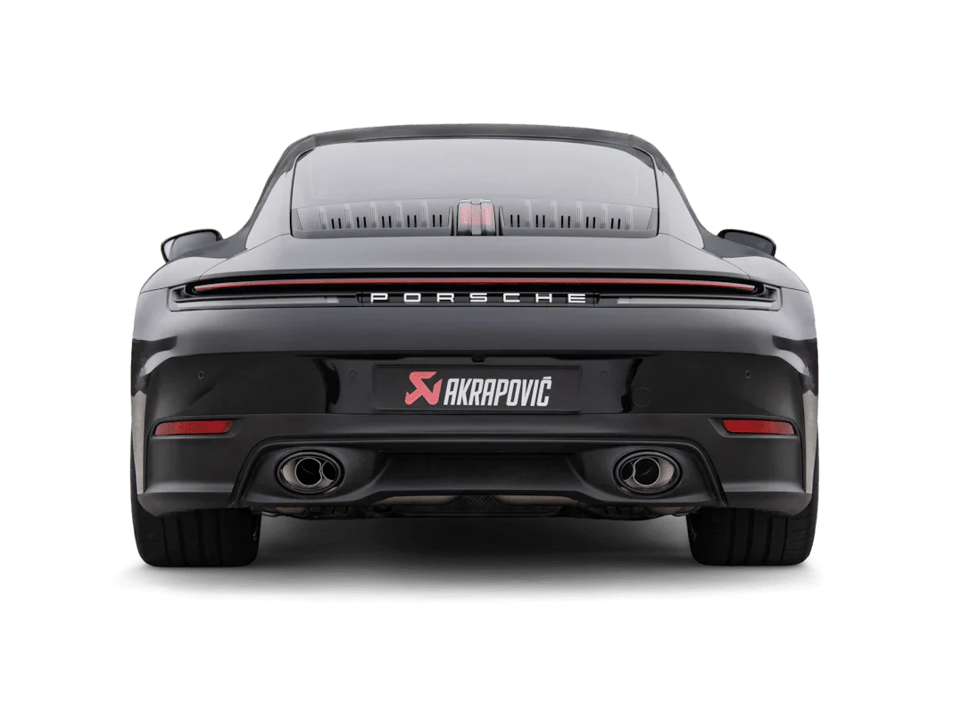 Porsche 911 Carrera, S, 4S, Cabriolet & Targa (992.2) Slip-On Line Titanium Exhaust System by Akrapovic - Image 2