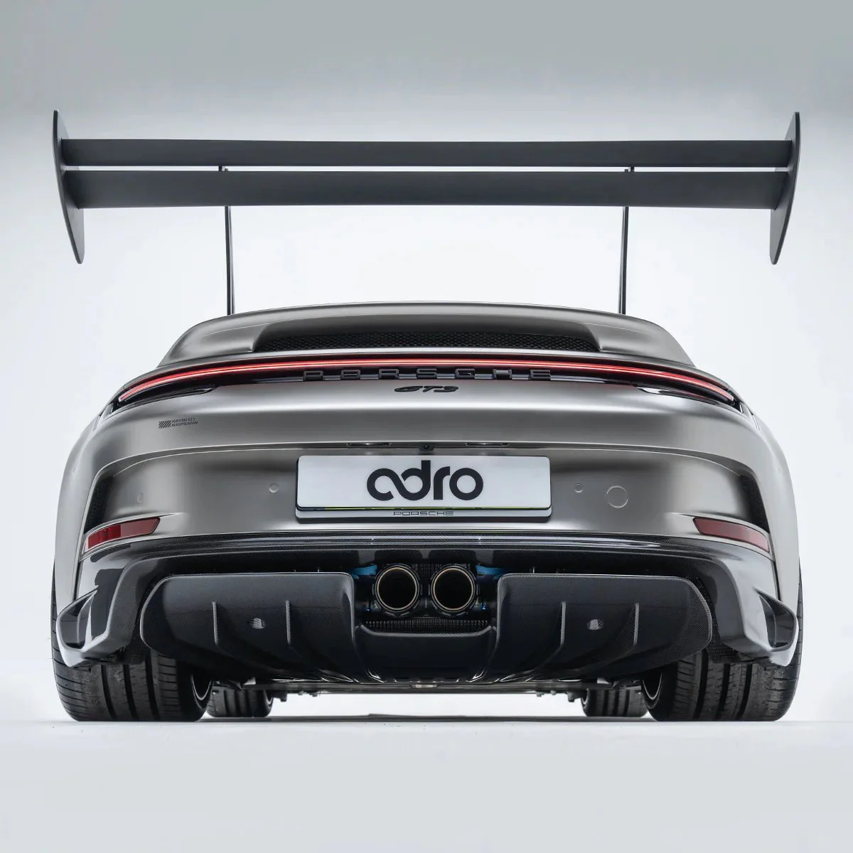 Porsche 992.1 GT3 Pre-Preg Carbon Fibre Rear Apron Panel by Adro - Image 8