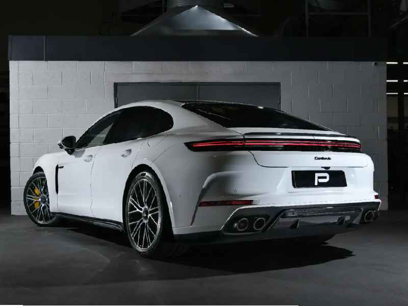 Porsche Panamera, 4, 4S, GTS & Turbo E-Hybrid (976) Slip-On Line Titanium Exhaust System by Akrapovic - Image 3