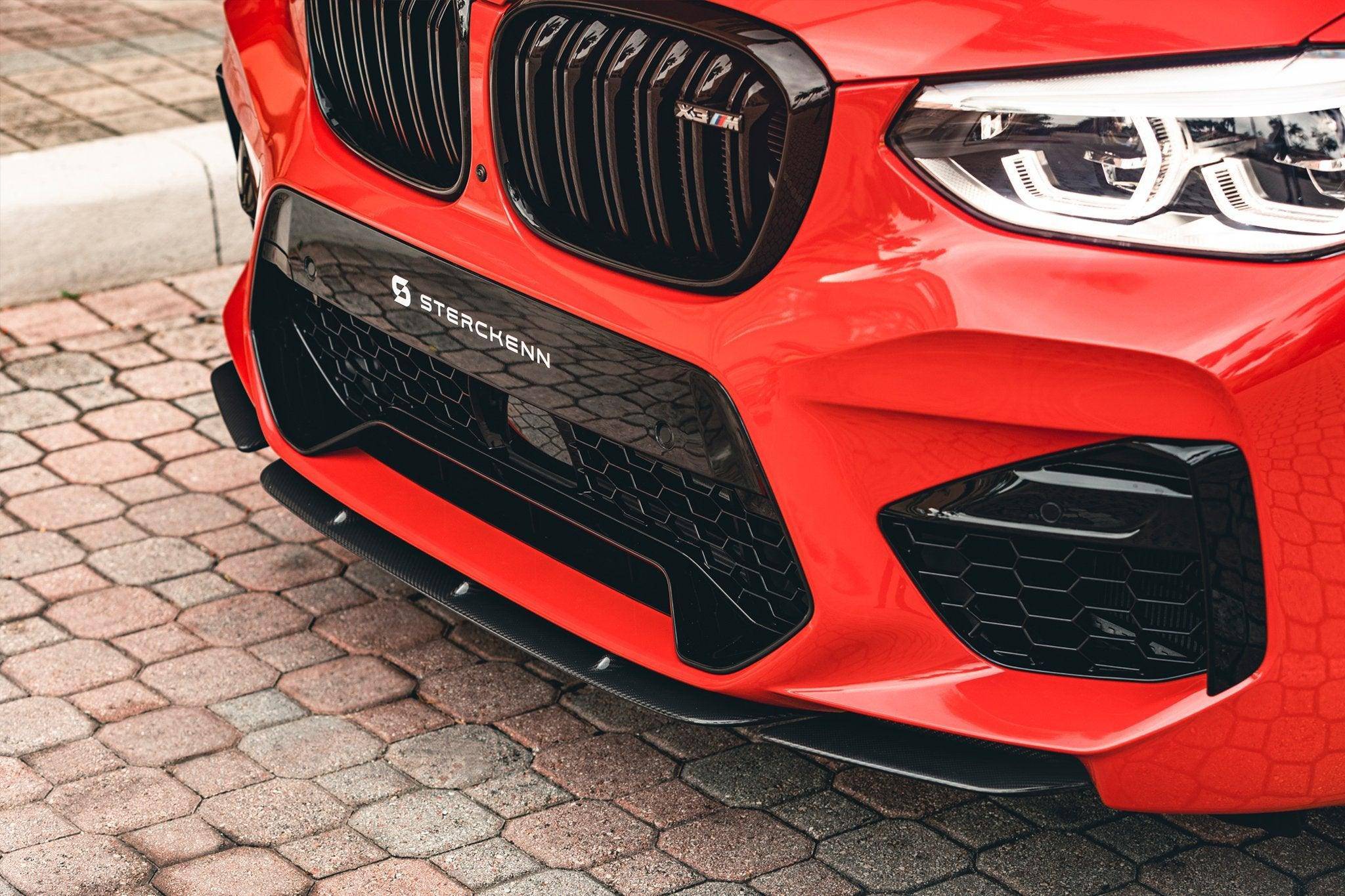 Sterckenn Carbon Fibre Front Lip for BMW X3M & X4M Pre-LCI (2019-2022, F97 F98) - Image 2