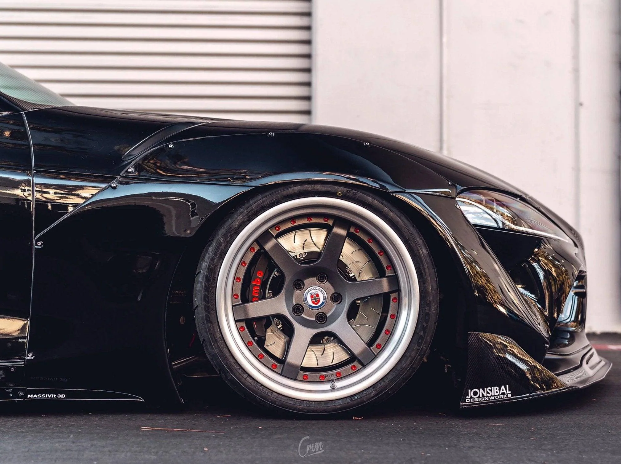 Toyota Supra Mk5 Street Hunter Full Wide Body Kit (FRP) - Image 3