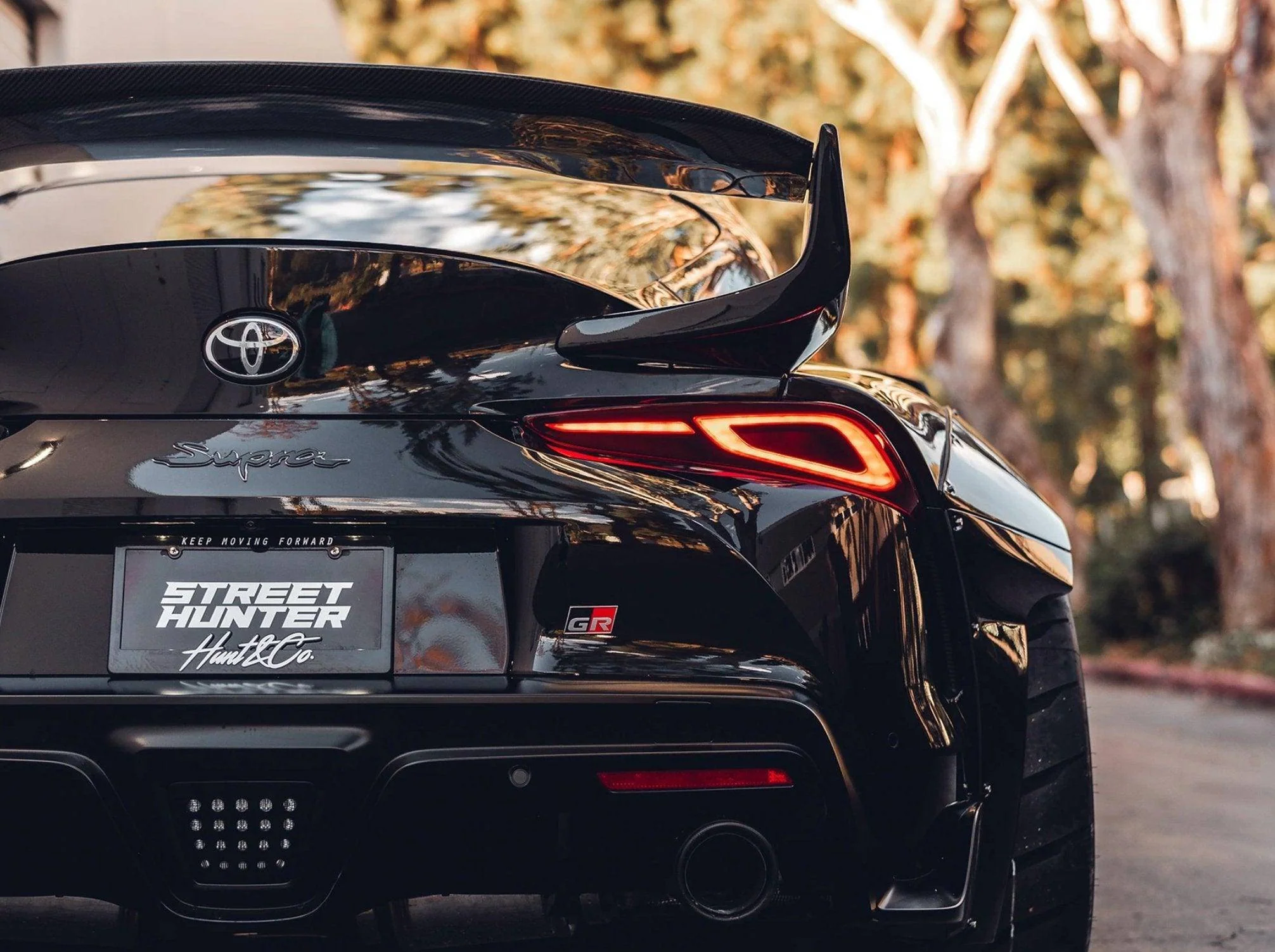 Toyota Supra Mk5 Street Hunter Full Wide Body Kit (FRP) - Image 4