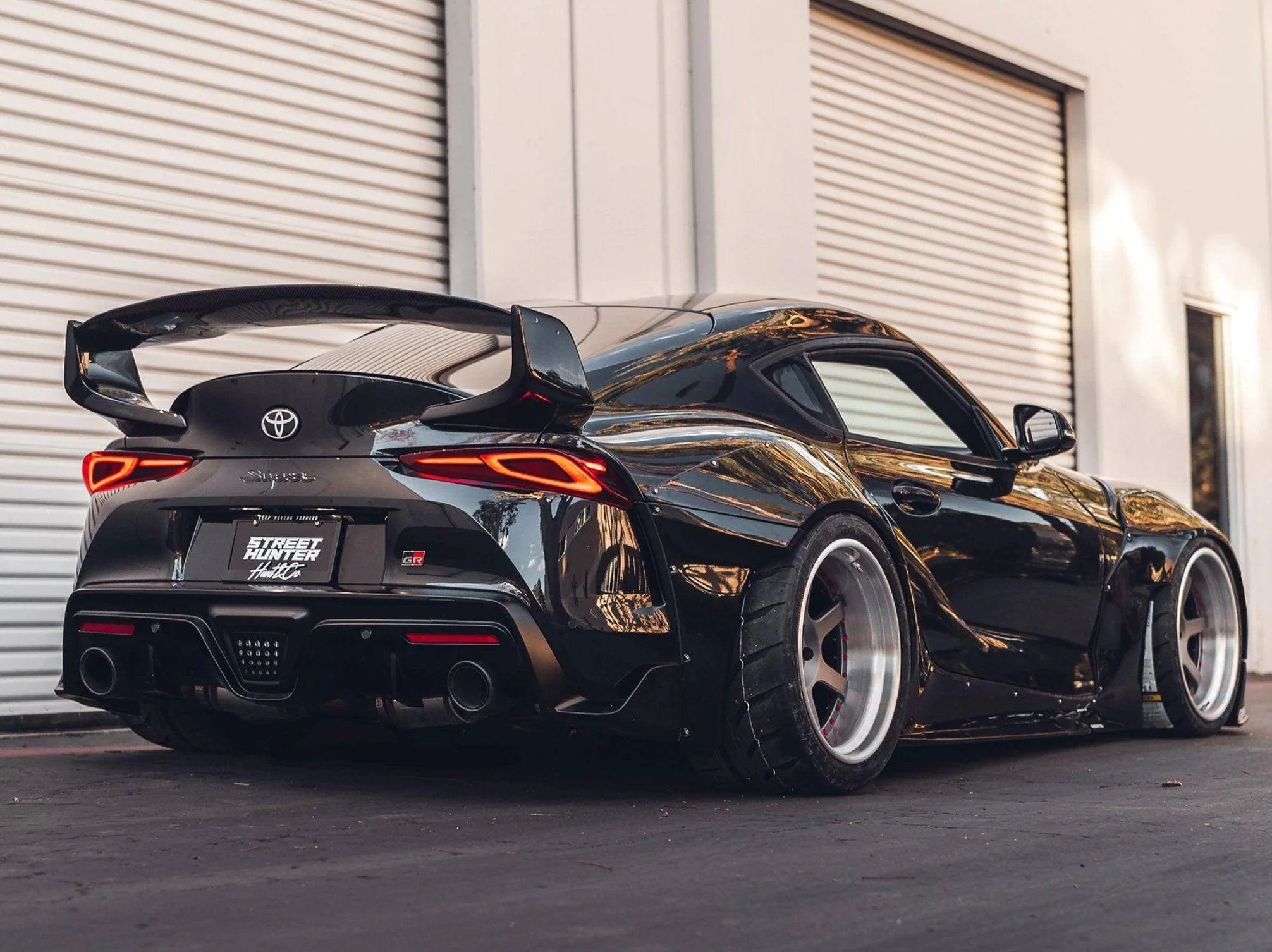 Toyota Supra Mk5 Street Hunter Full Wide Body Kit (FRP) - Image 5