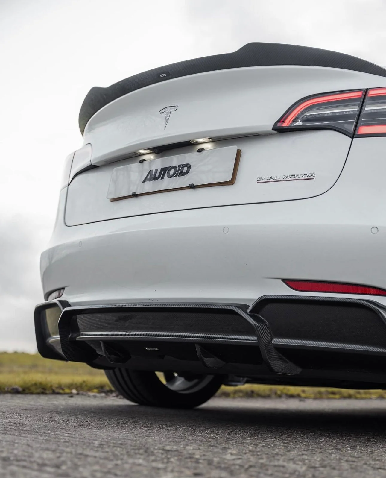 Tesla Model 3 Full Carbon Fibre V2 Body Kit by Adro (2017+) - Image 17