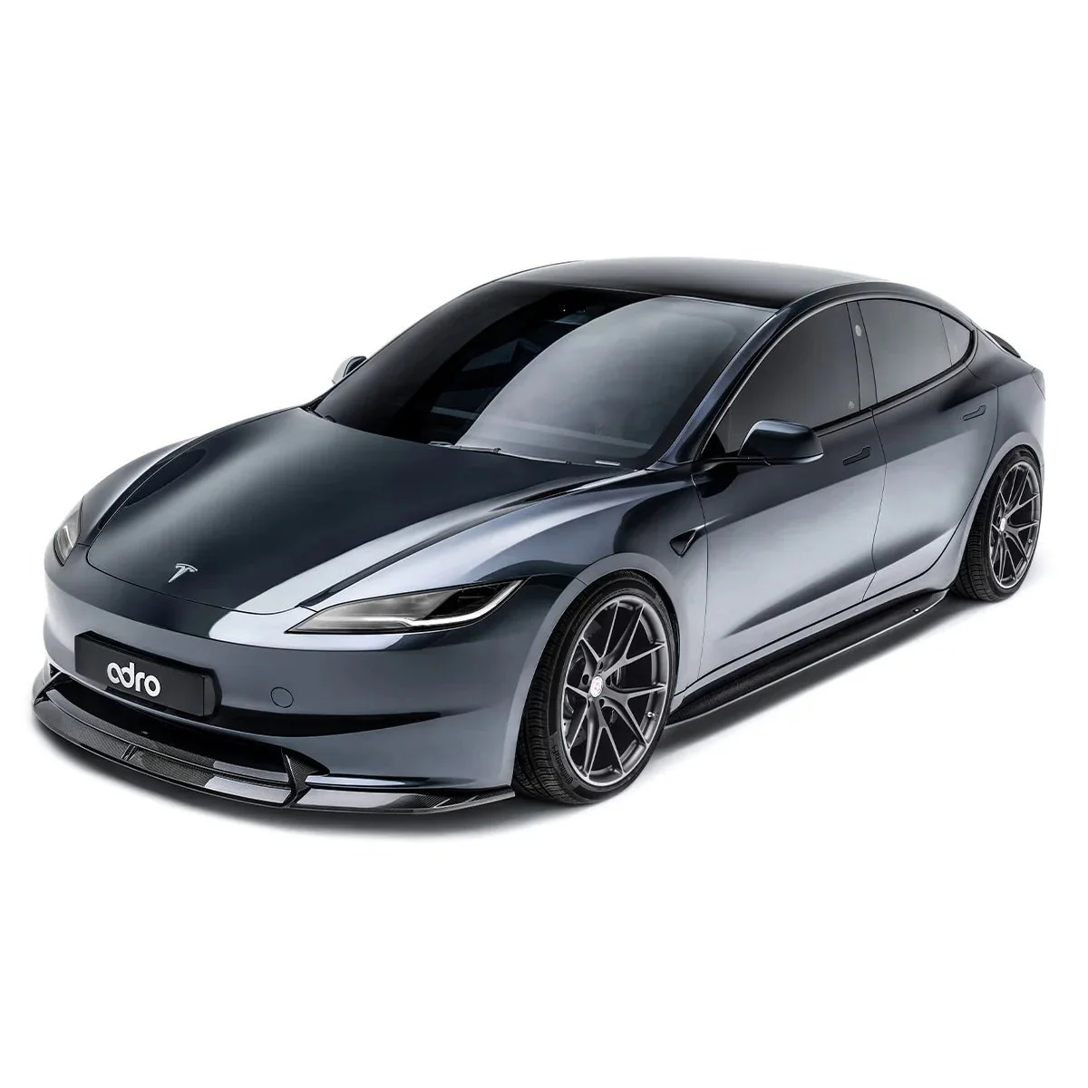 Tesla Model 3 Highland Carbon Fiber Front Lip by Adro - Image 4