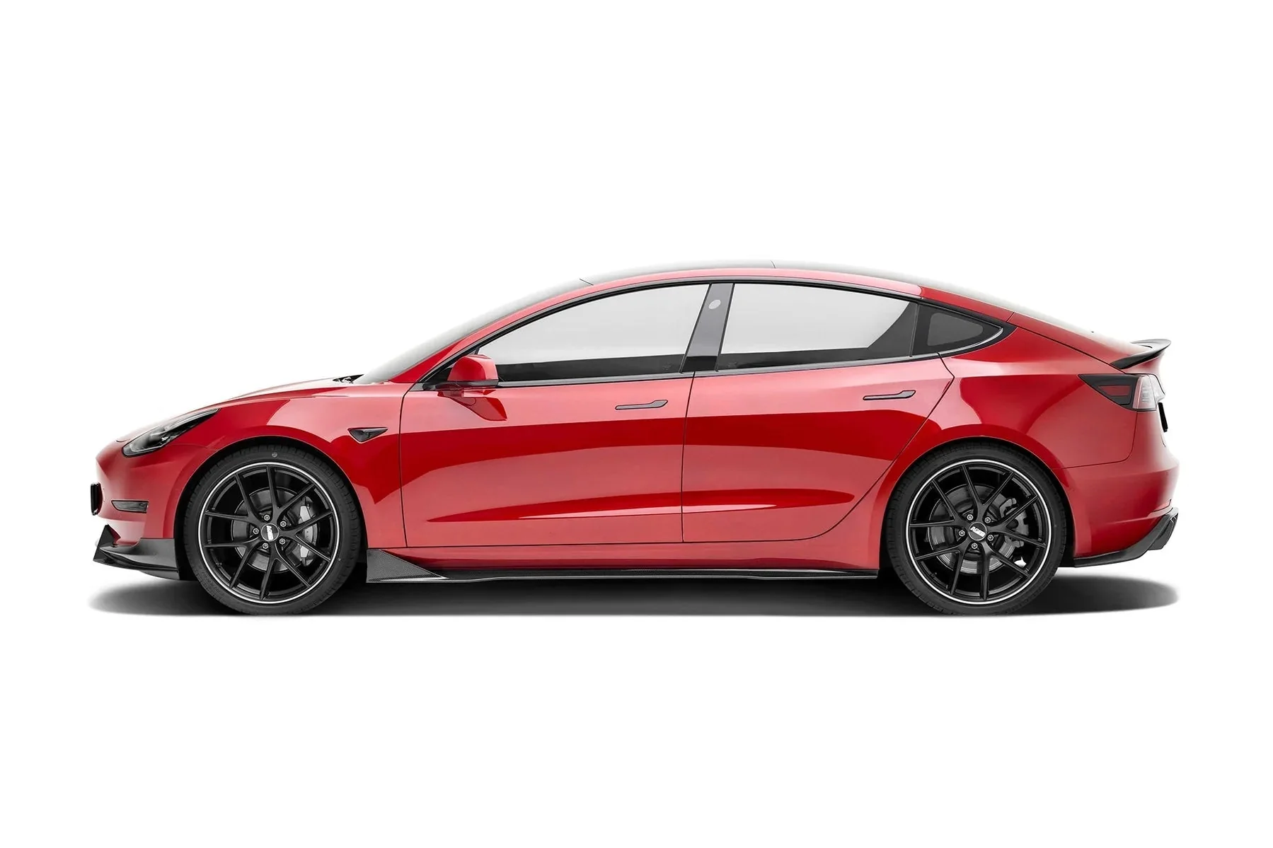 Tesla Model 3 Pre-Preg Carbon Fibre Front Splitter by Adro (2017+) - Image 5