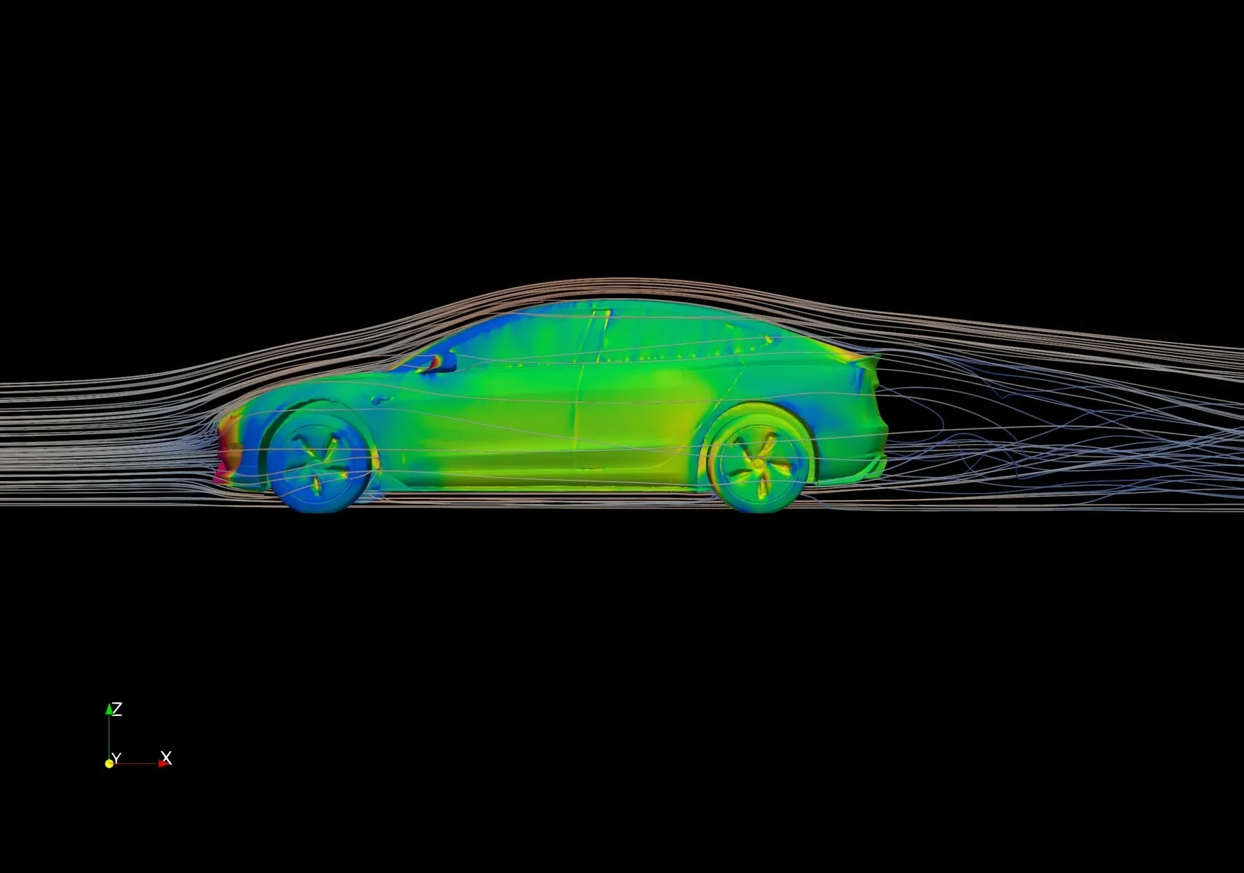 Tesla Model 3 Pre-Preg Carbon Fibre Front Splitter by Adro (2017+) - Image 9