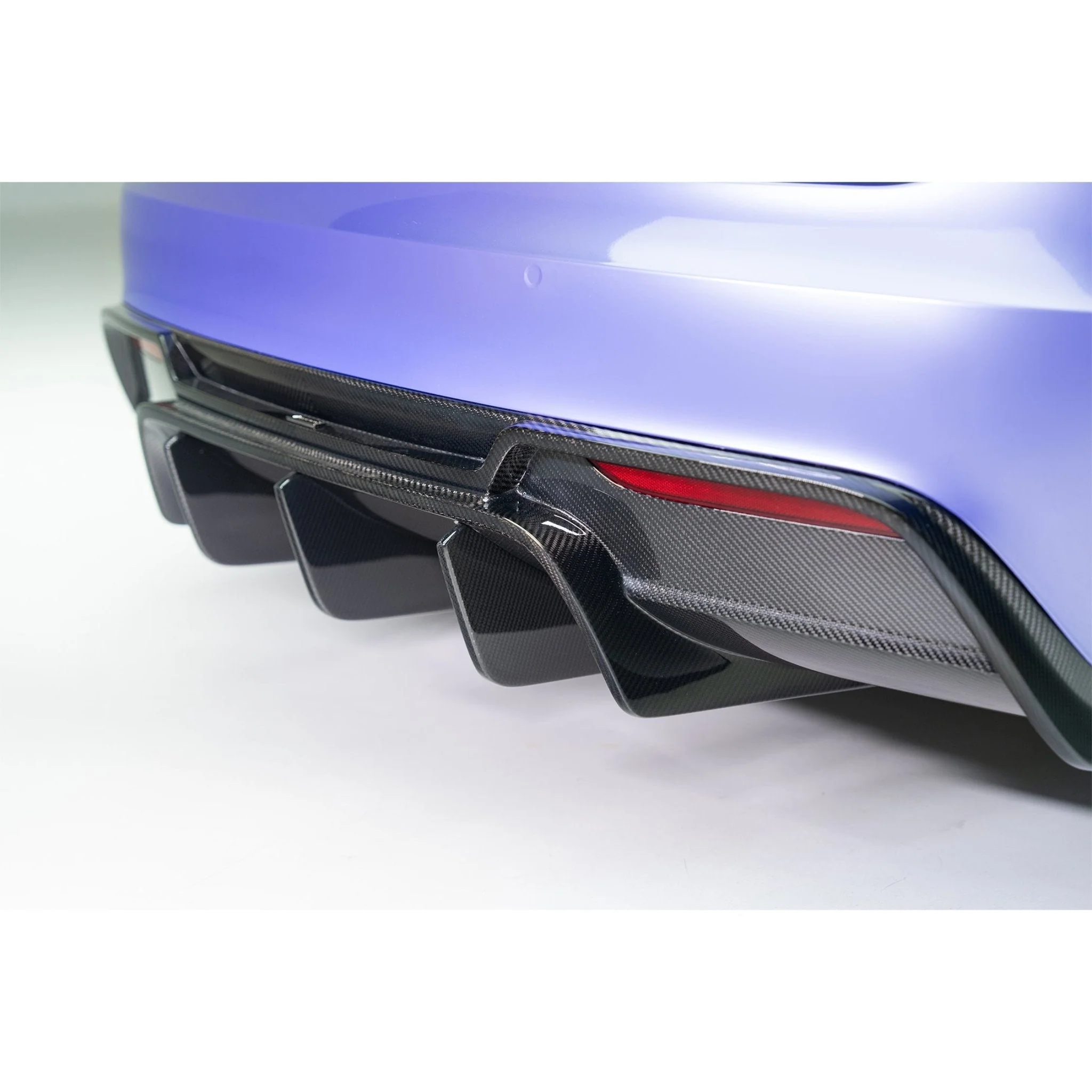 Tesla Model S Plaid VRS Aero Rear Diffuser Carbon Fiber by Vorsteiner - Image 6