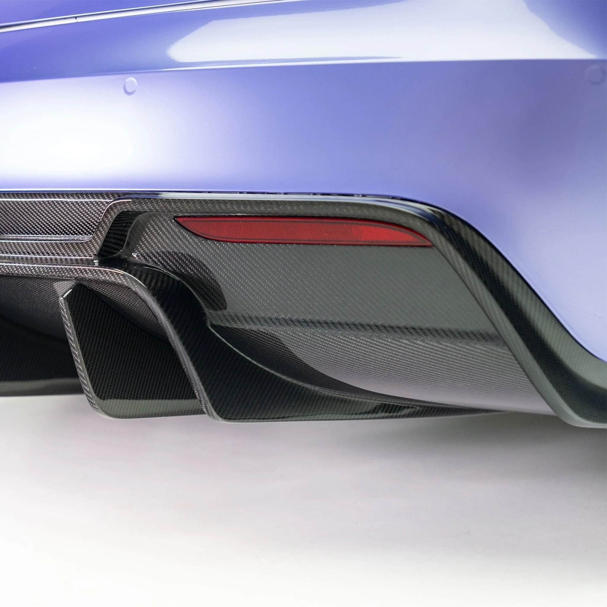 Tesla Model S Plaid VRS Aero Rear Diffuser Carbon Fiber by Vorsteiner - Image 7