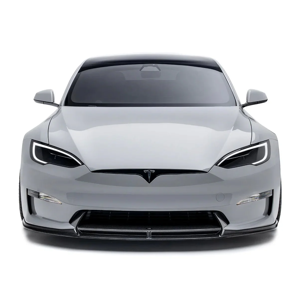 Tesla Model S Plaid Facelift II Pre-Preg Carbon Fibre Front Lip by Adro (2021+) - Image 2