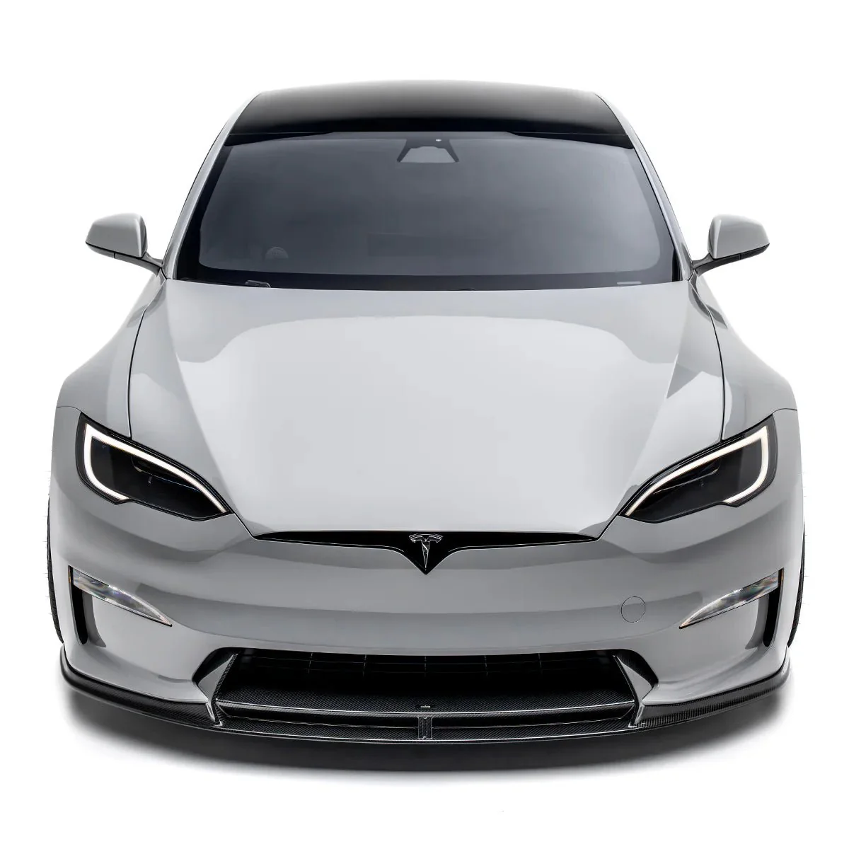 Tesla Model S Plaid Facelift II Pre-Preg Carbon Fibre Front Lip by Adro (2021+) - Image 7