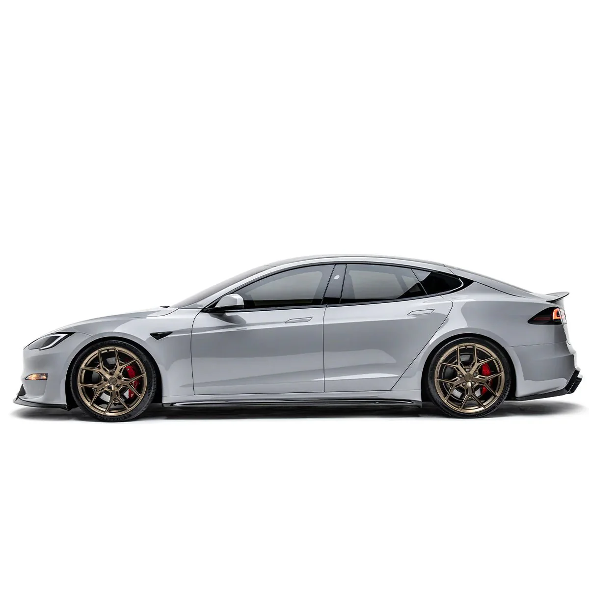 Tesla Model S Plaid Facelift II Pre-Preg Carbon Fibre Front Lip by Adro (2021+) - Image 8