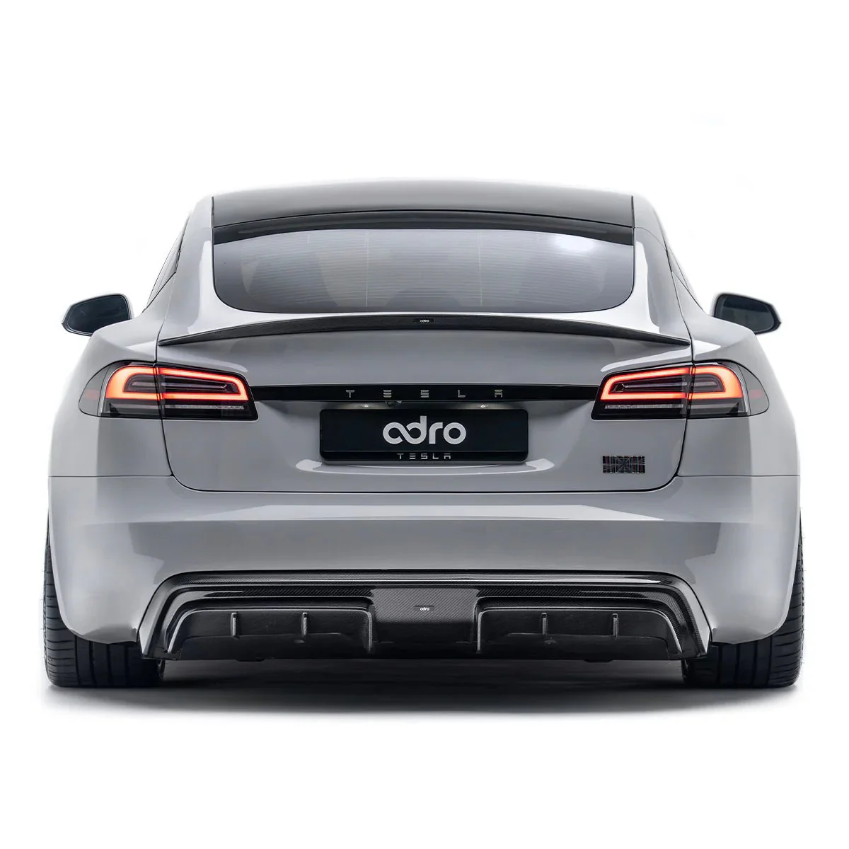 Tesla Model S Plaid Facelift II Pre-Preg Carbon Fibre Rear Spoiler by Adro (2021+) - Image 4