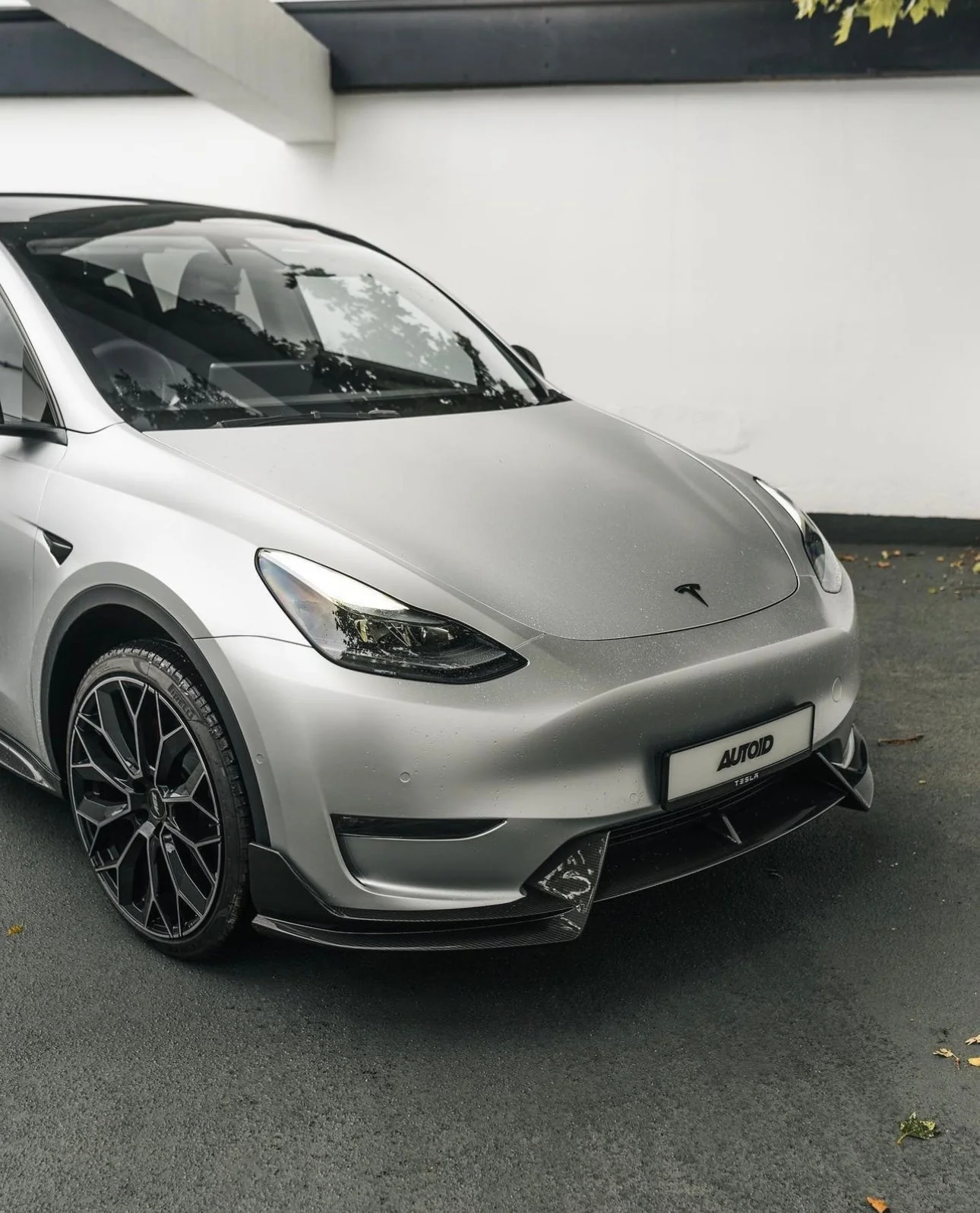 Tesla Model Y Pre-Preg Carbon Fibre Front Splitter by Adro (2020+) - Image 5