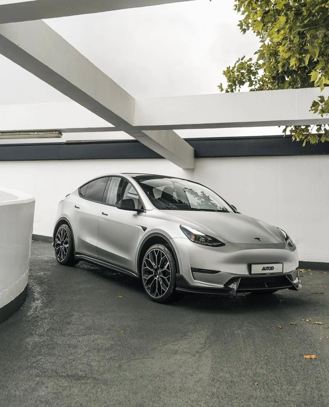 Tesla Model Y Pre-Preg Carbon Fibre Front Splitter by Adro (2020+) - Image 6