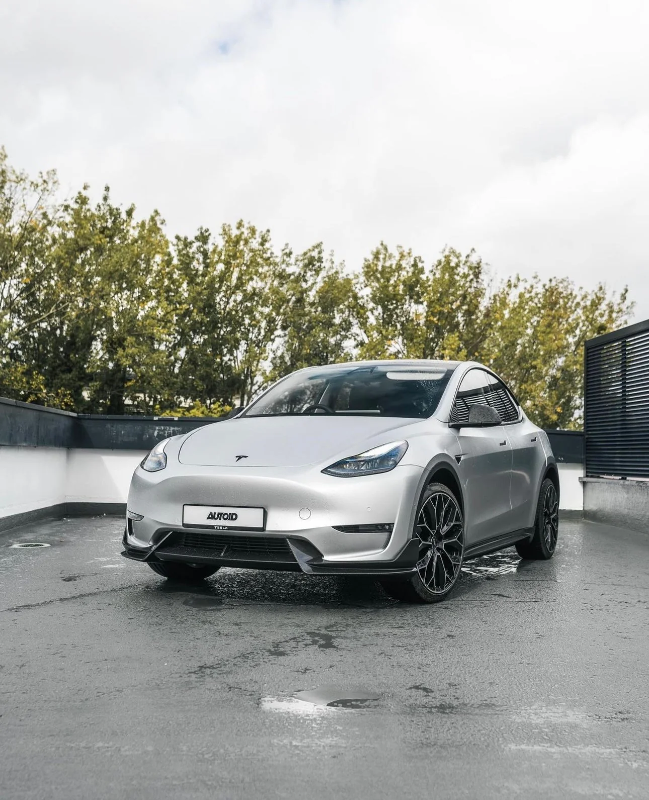Tesla Model Y Pre-Preg Carbon Fibre Front Splitter by Adro (2020+) - Image 7