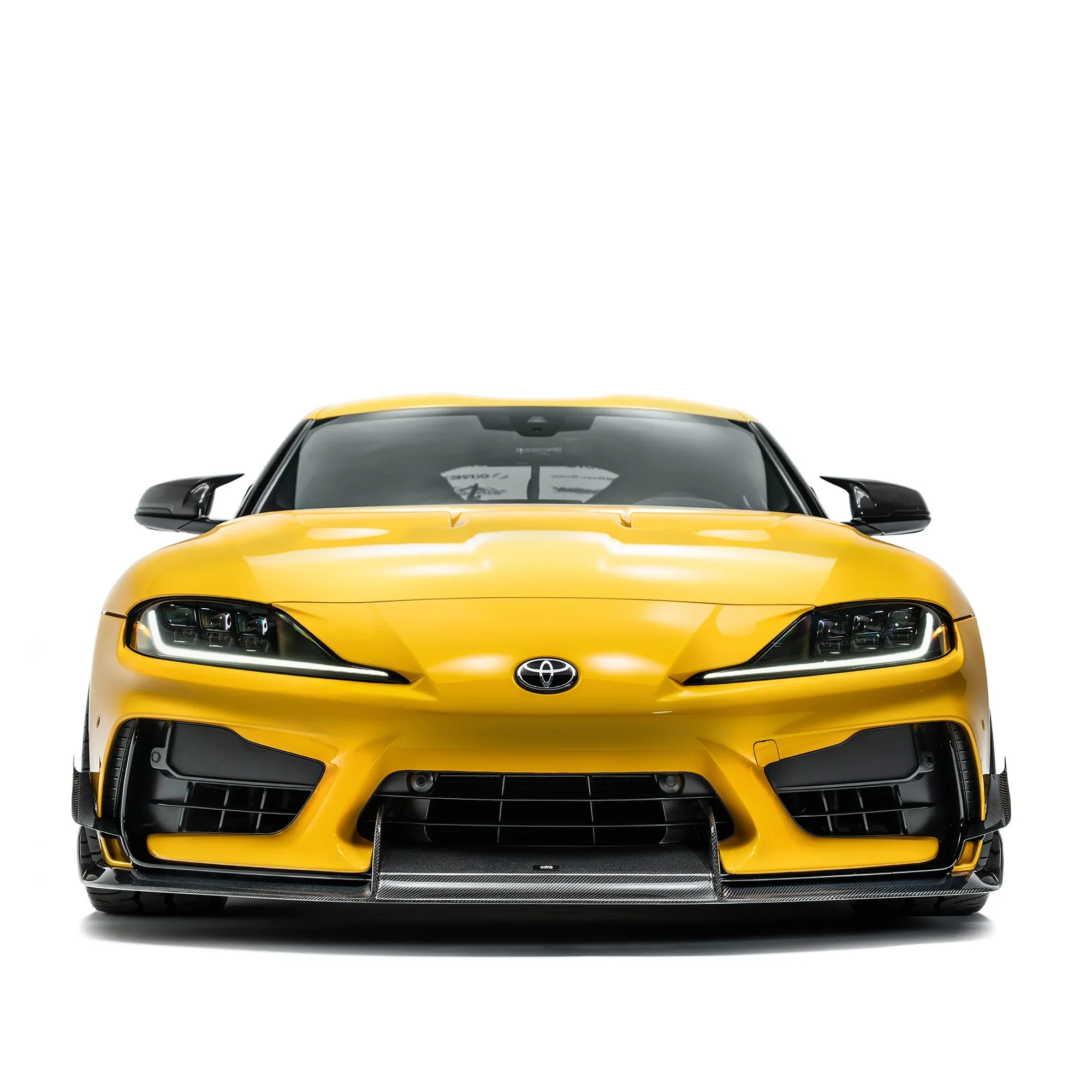 Toyota GR Supra A90 Mk5 Carbon Fibre Front Bumper Canards for ADRO Front Bumper - Image 5
