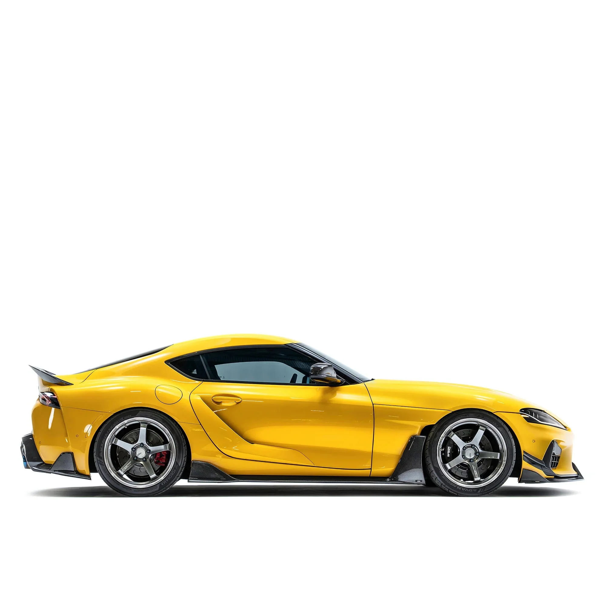Toyota GR Supra A90 Mk5 Carbon Fibre Front Bumper Canards for ADRO Front Bumper - Image 7