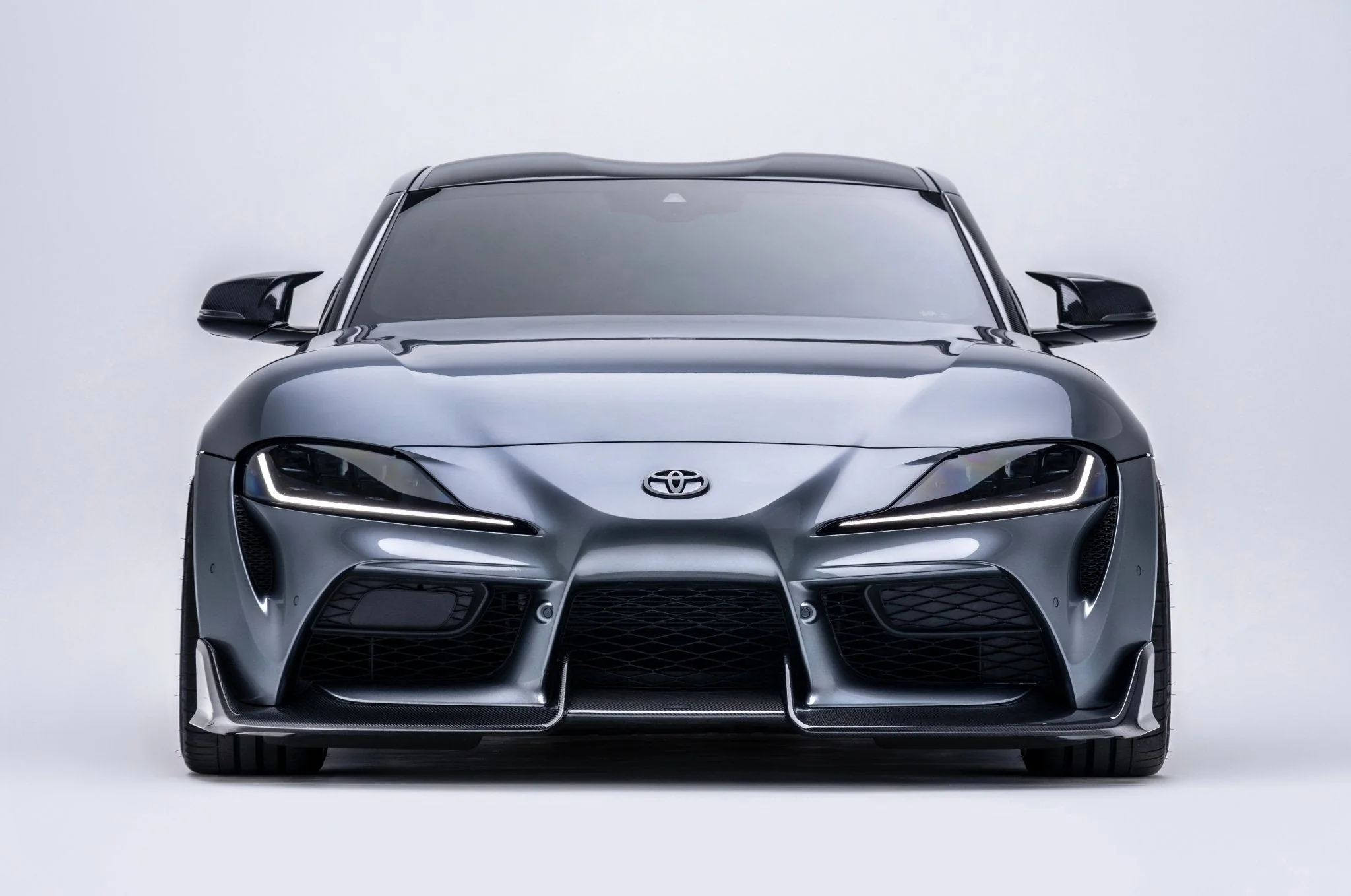 Toyota GR Supra A90 Mk5 Carbon Fibre Front Splitter by Adro (2019+) - Image 3