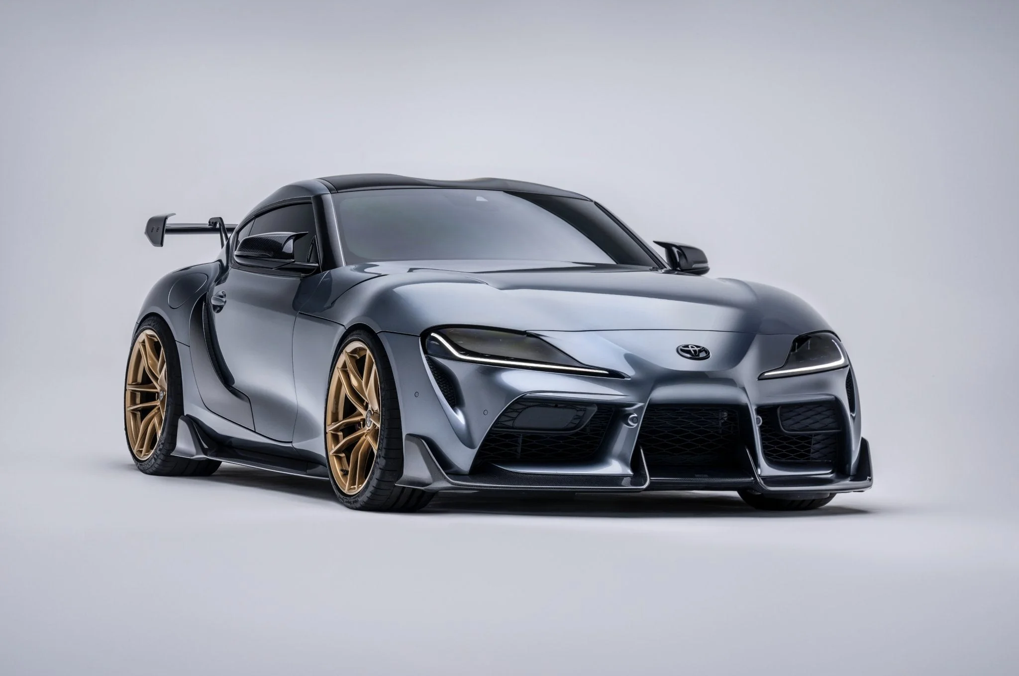 Toyota GR Supra A90 Mk5 Carbon Fibre Front Splitter by Adro (2019+) - Image 4