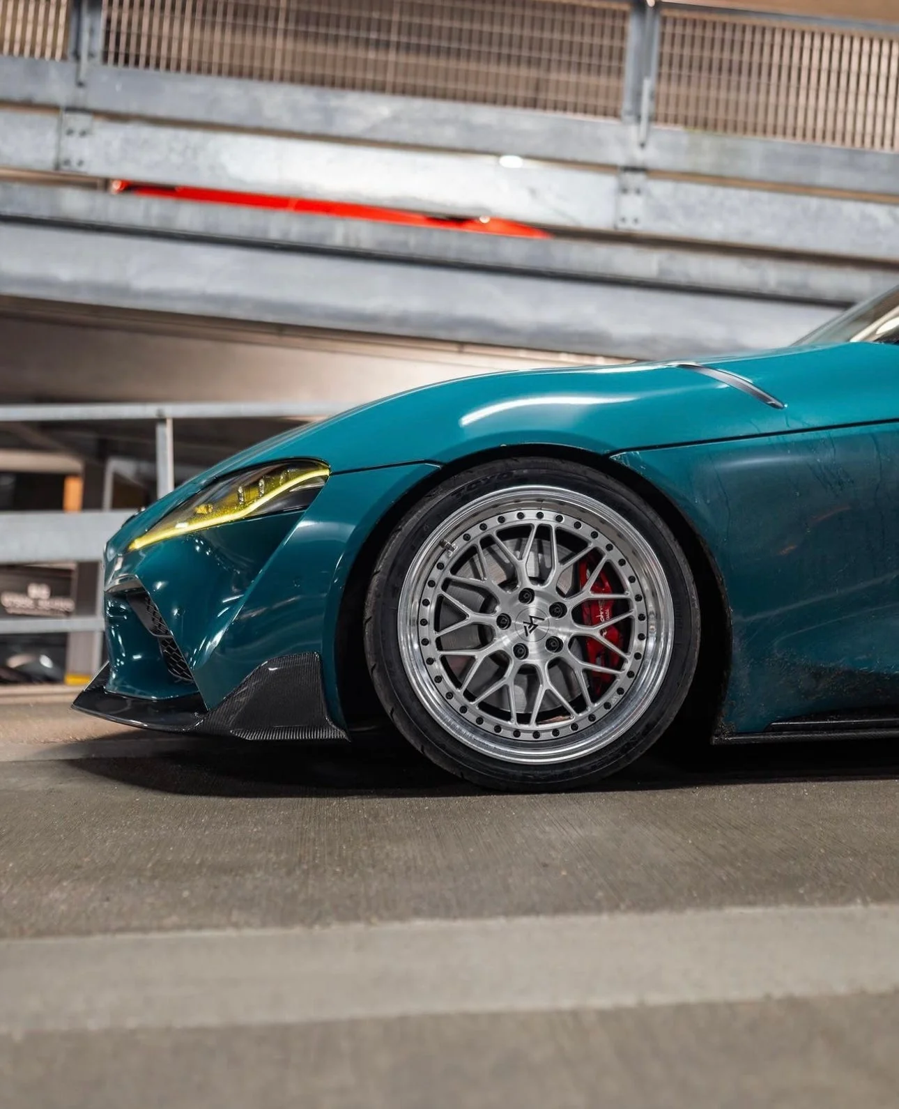 Toyota GR Supra A90 Mk5 Carbon Fibre Front Splitter by Adro (2019+) - Image 8