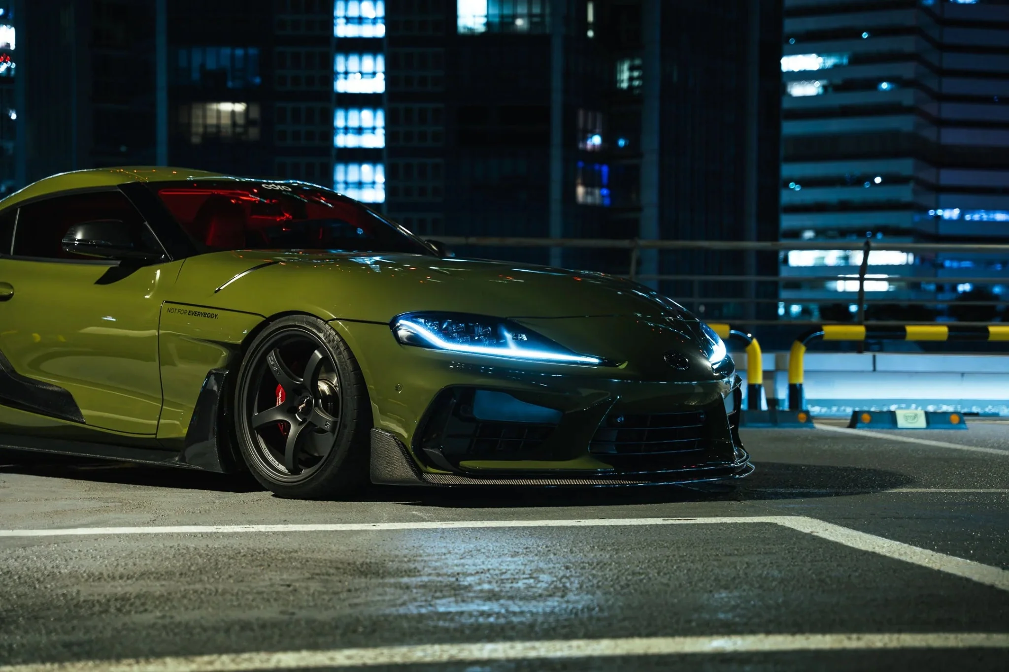 Toyota GR Supra A90 Mk5 Carbon Fibre Integrated Fender Panel Side Skirts V2 by Adro (2019+) - Image 12