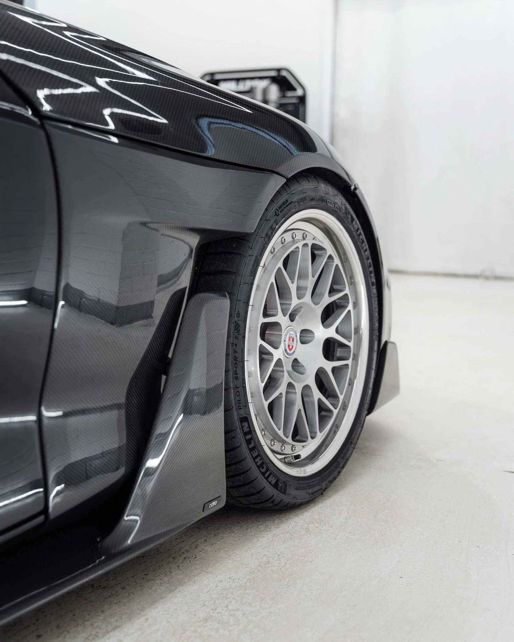 Toyota GR Supra A90 Mk5 Carbon Fibre Integrated Fender Panel Side Skirts V2 by Adro (2019+) - Image 16